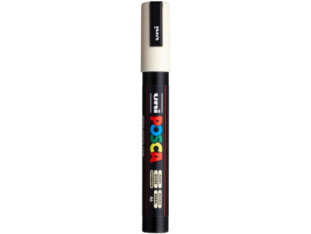 POSCA Marqueur à pigment PC-5M, ivoire