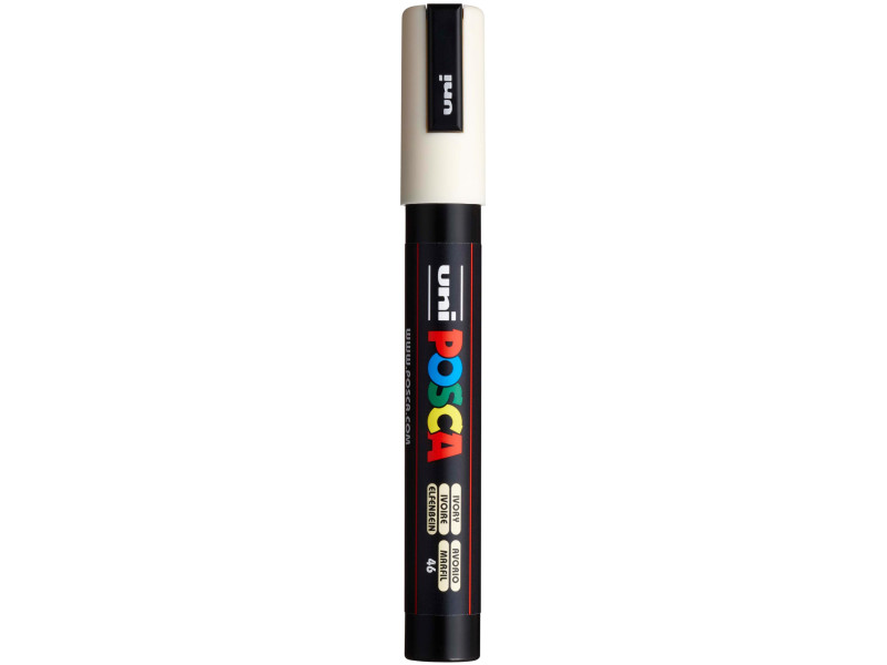 POSCA Marqueur à pigment PC-5M, ivoire