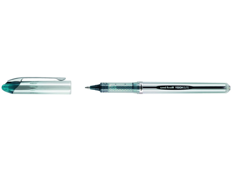 uni-ball Stylo roller à encre VISION ELITE UB200, bleu/noir