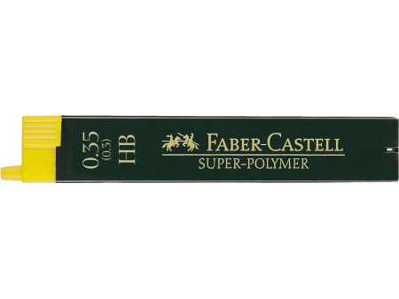 FABER-CASTELL Mines pour porte-mines Super-Polymer 9063 S-HB