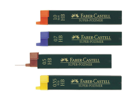 FABER-CASTELL Mines pour porte-mines Super-Polymer 9063 S-B