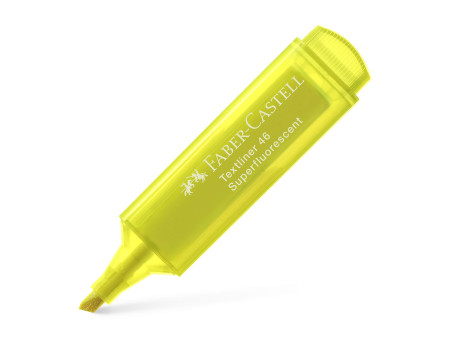 FABER-CASTELL Surligneur TEXTLINER 1546, jaune