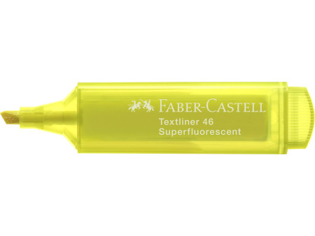 FABER-CASTELL Surligneur TEXTLINER 1546, jaune