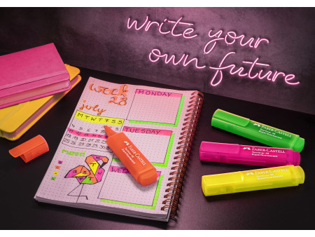 FABER-CASTELL Surligneur TEXTLINER 1546, orange