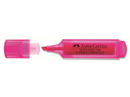 FABER-CASTELL Surligneur TEXTLINER 1546, rose
