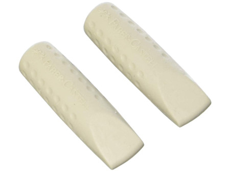 FABER-CASTELL Gomme 'GRIP 2001 ERASER CAP', couleur: gris