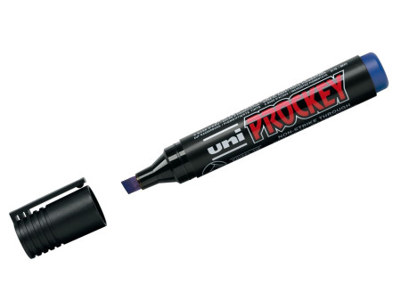 uni-ball Marqueur permanent PROCKEY PM-126, bleu