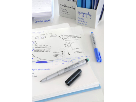 FABER-CASTELL Marqueur NonPermanent MULTIMARK F, noir