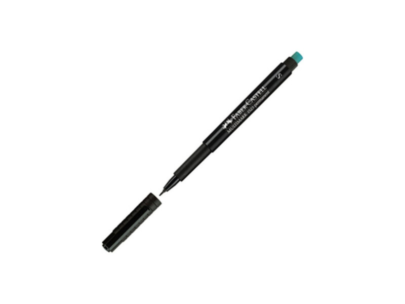 FABER-CASTELL Marqueur permanent MULTIMARK S, noir