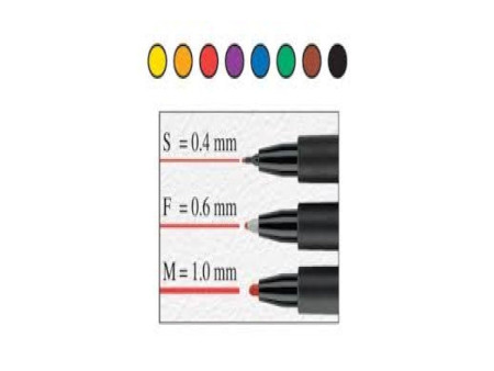 FABER-CASTELL Marqueur permanent MULTIMARK S, noir