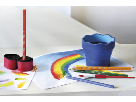 FABER-CASTELL Crayon de couleur Colour GRIP, étui de 12