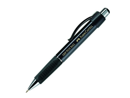 FABER-CASTELL Stylo à bille rétractable GRIP PLUS, noir