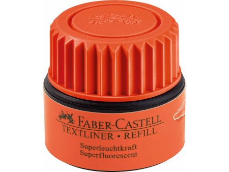 FABER-CASTELL Cartouche de recharge 'TEXTLINER 1549', orange