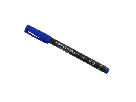 STAEDTLER Marqueur permanent 313S Lumocolor, bleu