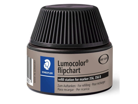 STAEDTLER Flacon de recharge Lumocolor 488 56, noir