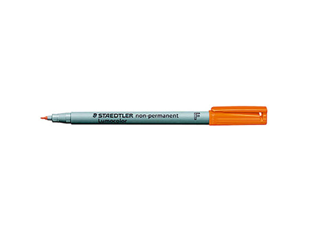 STAEDTLER Marqueur non permanent 316F Lumocolor, orange