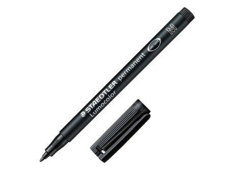 STAEDTLER Marqueur permanent 317M Lumocolor, noir