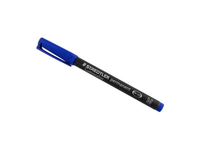 STAEDTLER Marqueur permanent 317M Lumocolor, bleu