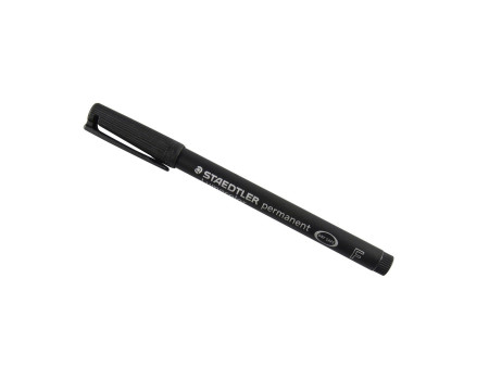 STAEDTLER Marqueur permanent 318F Lumocolor, noir