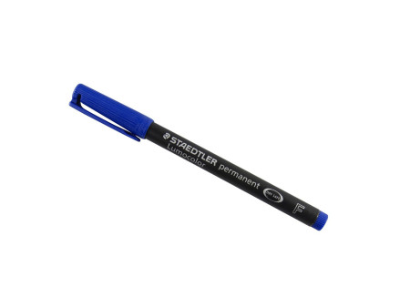STAEDTLER Marqueur permanent 318F Lumocolor, bleu