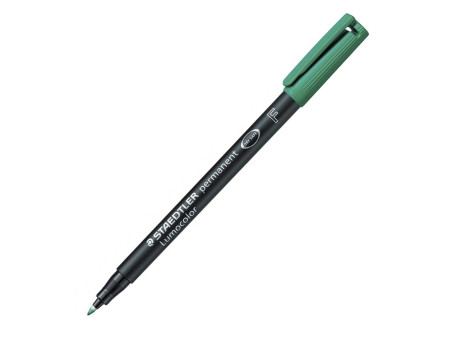STAEDTLER Marqueur permanent 318F Lumocolor, vert