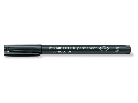 STAEDTLER Marqueur permanent 314B Lumocolor, noir