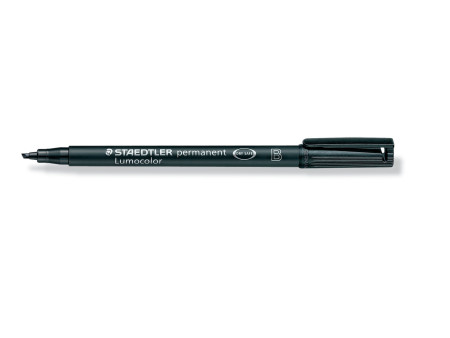 STAEDTLER Marqueur permanent 314B Lumocolor, noir