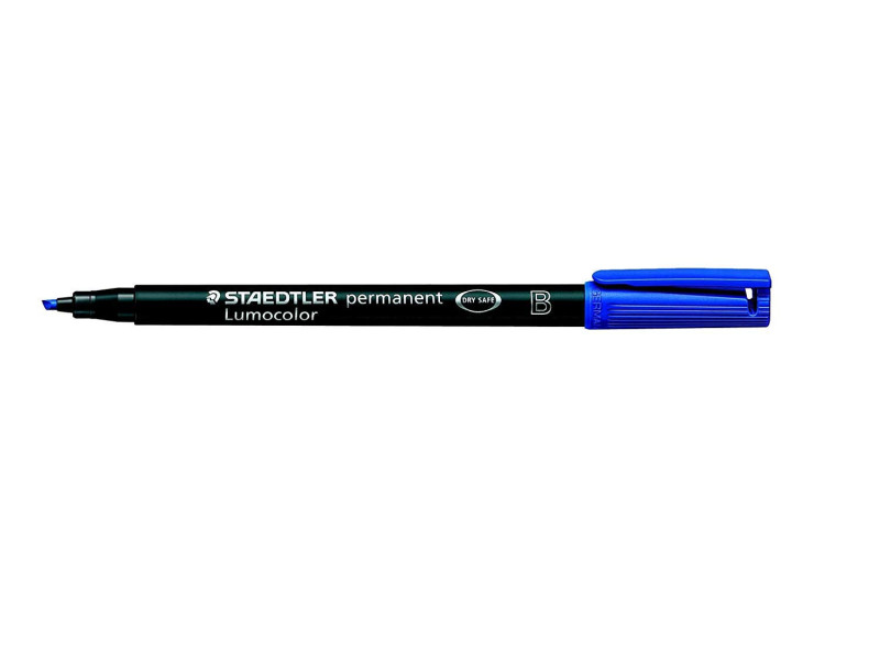 STAEDTLER Marqueur permanent 314B Lumocolor, bleu