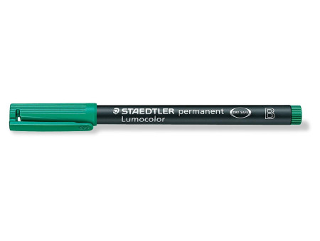 STAEDTLER Marqueur permanent 314B Lumocolor, vert