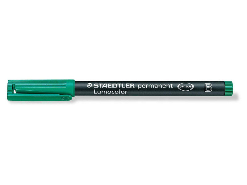 STAEDTLER Marqueur permanent 314B Lumocolor, vert