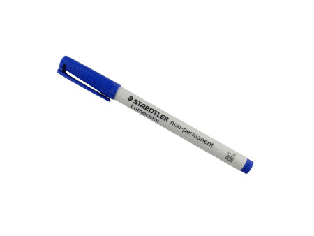 STAEDTLER Marqueur non permanent 315M Lumocolor, bleu