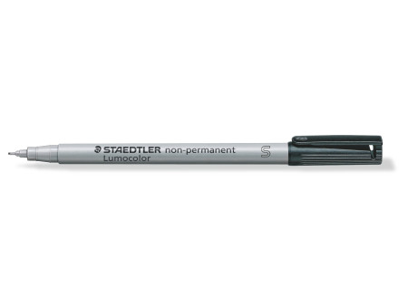 STAEDTLER Marqueur non permanent 311S Lumocolor, noir