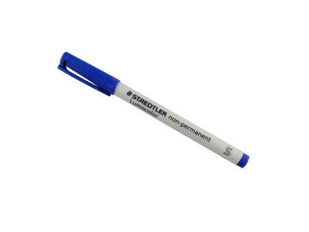 STAEDTLER Marqueur non permanent 311S Lumocolor, bleu