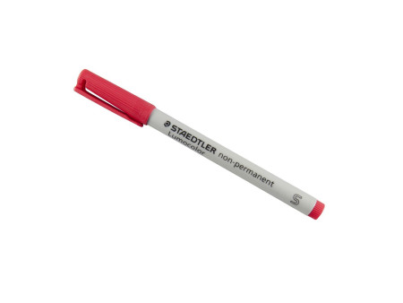 STAEDTLER Marqueur non permanent 311S Lumocolor, rouge