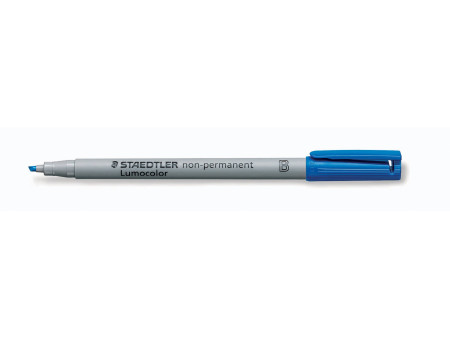 STAEDTLER Marqueur non permanent 312B Lumocolor, bleu