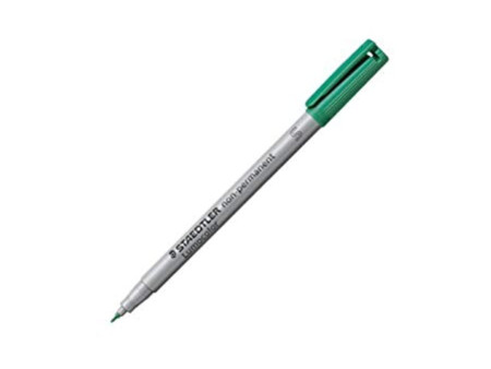 STAEDTLER Marqueur non permanent 312B Lumocolor, vert
