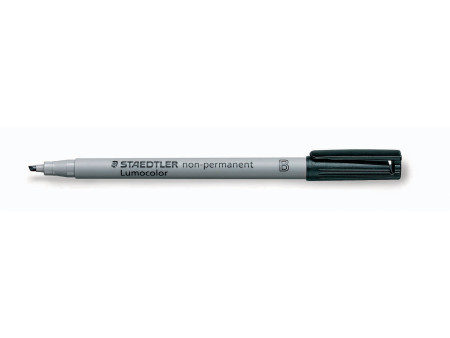 STAEDTLER Marqueur non permanent 312B Lumocolor, noir