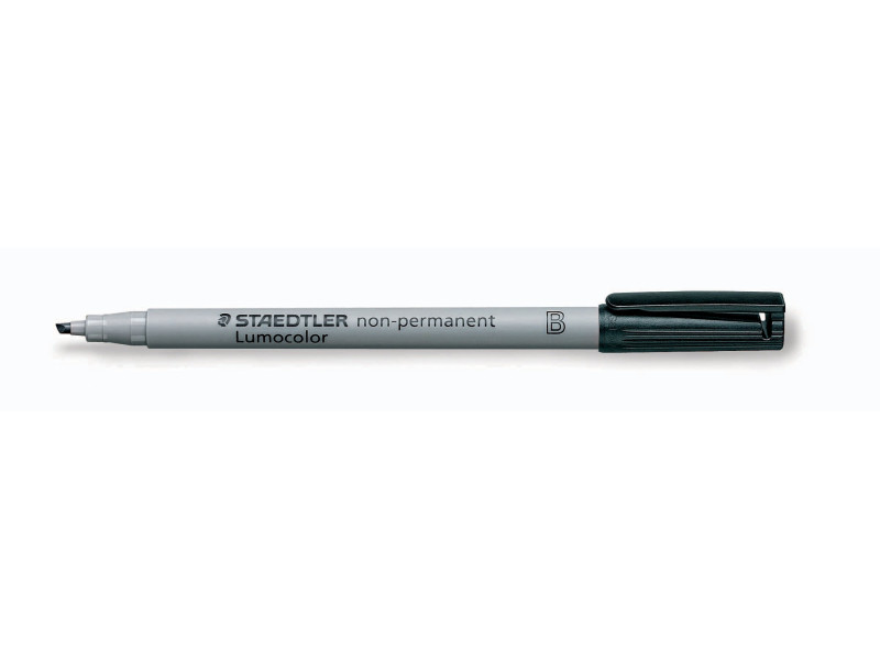STAEDTLER Marqueur non permanent 312B Lumocolor, noir