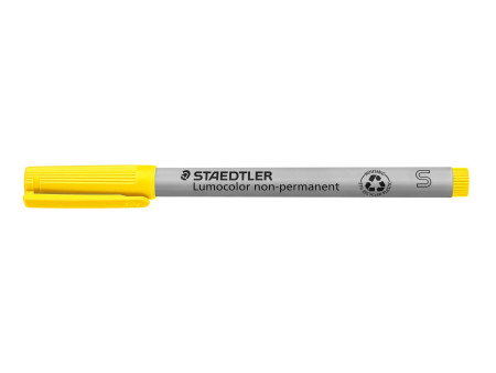 STAEDTLER Marqueur non permanent 311S Lumocolor, jaune