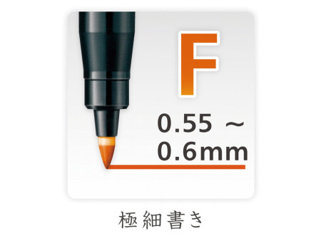 STAEDTLER Marqueur permanent 318F Lumocolor, orange