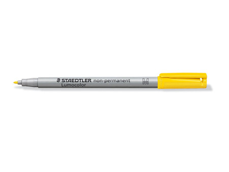 STAEDTLER Marqueur non permanent 315M Lumocolor, jaune