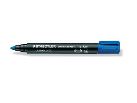 STAEDTLER Marqueur permanent 352 Lumocolor, bleu