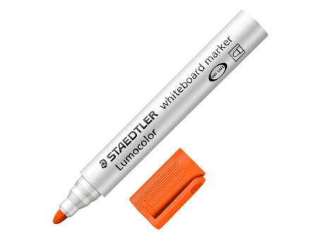 STAEDTLER Marqueur pour tableau blanc 351 Lumocolor, orange