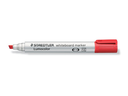 STAEDTLER Marqueur pour tableau blanc 351B Lumocolor, rouge