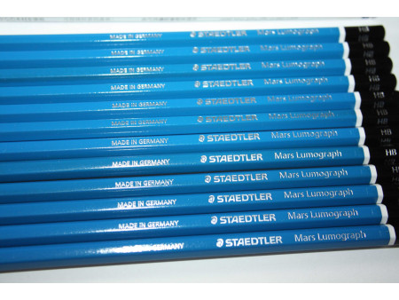 STAEDTLER Crayon Mars Lumograph, degré de dureté: 7B