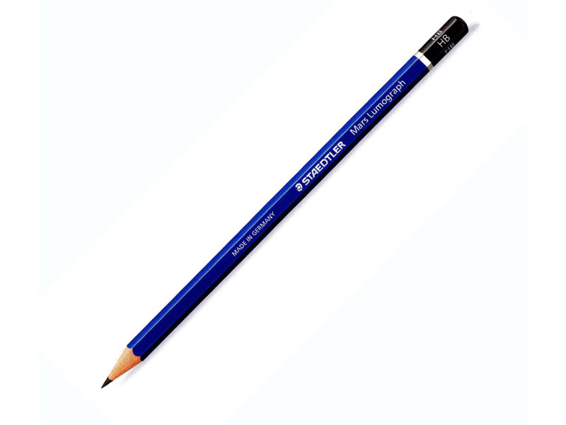 STAEDTLER Crayon Mars Lumograph, degré de dureté: F