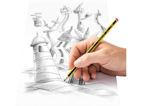 STAEDTLER Crayon Noris, hexagonal, degré de dureté: HB