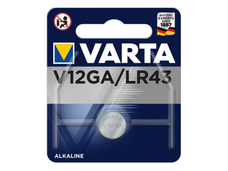 VARTA Pile bouton alcaline 'Electronics', V12GA (LR43)