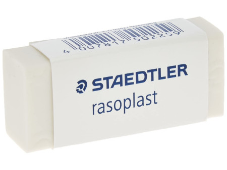 STAEDTLER Gomme plastique rasoplast 526 B30, blanc