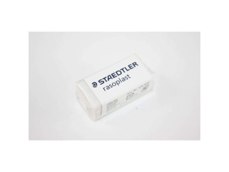 STAEDTLER Gomme plastique rasoplast 526 B40, blanc